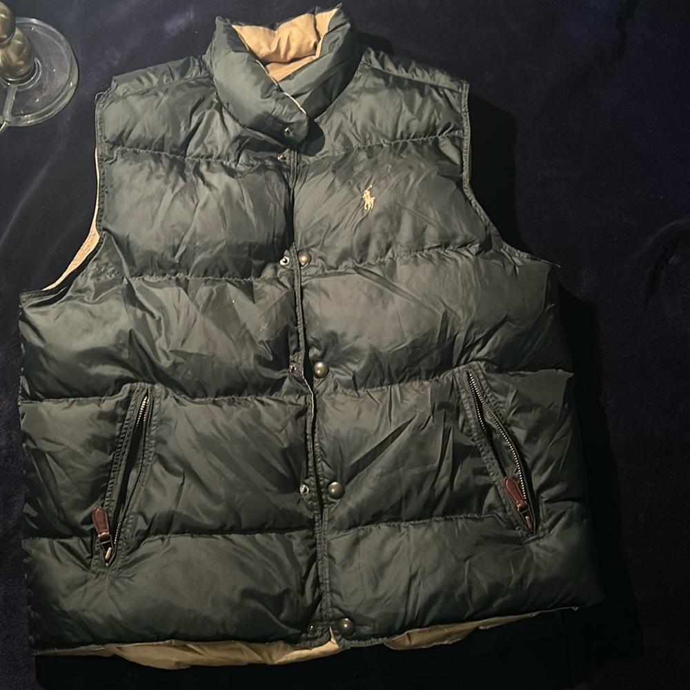 Reversible Ralph Lauren puffer vest